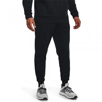Under Armour Men's Loose Fit Fleece Joggers with Side Pockets - Black - Size XXXL