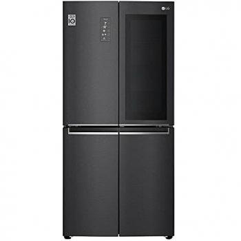 Frigorífico Americano LG GMQ844MC5E InstaView Door-in-Door, 179cm Altura, No Frost, 4 Puertas, Acabado Black Matte