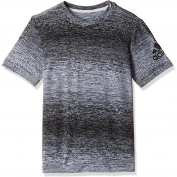 adidas Yb Gradient Te - Camiseta para niño de 7-8 años, color blanco