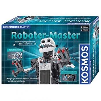 Roboter-Master: EXPERIMENTIERKASTEN / Baue und programmiere deine Maschinen / Erwecke 8 Modelle zum Leben und entwickle eigene Roboter / Steuere die ... / 10 Experimente / 8 Modelle / 230 Teile