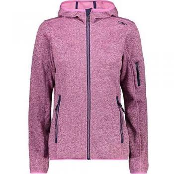 CMP Chaqueta de punto con capucha para mujer, color orquídea, 48