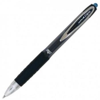 Uni-ball Signo 207 Retractable Gel Pens, Medium Point (0.7mm), Blue, 12 Count