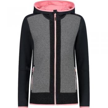 CMP Women's Hooded Jacket 33M2176 Dark Grey XS