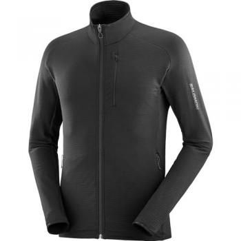Chaqueta de Forro Polar Salomon Essential Lightwarm para Hombre - Negro - XXL