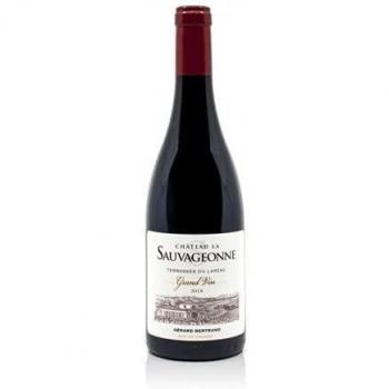 Vino Tinto Orgánico Château la Sauvageonne Grand Vin 2021 - Terrasses du Larzac AOP - 75 cl - Grenache Noir/Syrah/Mourvèdre/Carignan