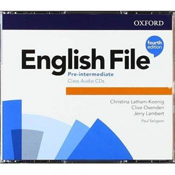 English File 4th Edition Pre-Intermediate. Class Audio CD