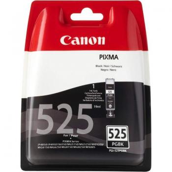 Canon PGI-525BK Original Negro 19ml Cartucho de Tinta para PIXMA IP4850, MG5150, MG5250, MG6150, MG8150 Blister Pack