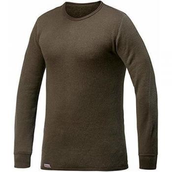 Camiseta Térmica de Merino Crewneck 200 de Manga Larga - Verde Pino