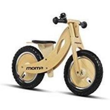 Moma Bikes Woody Sport Bicicleta, Unisex niños, Madera, Talla única