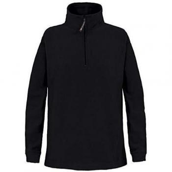 Trespass FCFLMFD10001_BLK3/4 Chaqueta de Microfibra Polar, niña, Negro, Talla 3/4