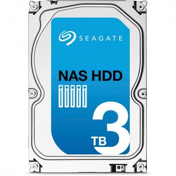 Seagate ST3000VN000 - (3TB) 3.5 inch NAS Hard Drive (5900rpm) 6Gb/s SATA 64MB (Internal)