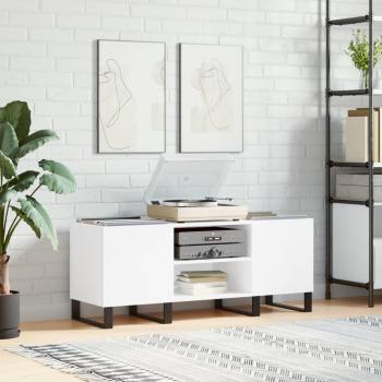 Móvil de disco blanco 121x38x48 cm madera multicapa vidaXL