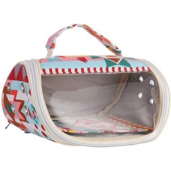 Bolsa de Transporte Portátil Transpirable para Animales Pequeños - Hamster, Cobaya, Erizo, Ardilla, Chinchilla, Ratones y Ratas