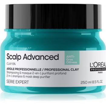 L'Oréal Professionnel Serie Expert Scalp Advanced Anti-Oiliness 2-in-1 Deep Purifier Clay Hair Mask 250ml