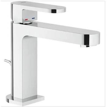 Mezclador monomando de lavabo de latón cromado Nobili Seven con desagüe 1 1/4”