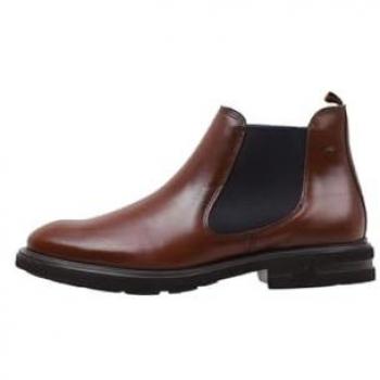 Botas de Tobillo Hombre Fluchos F0770 Marrón Cuero Planas
