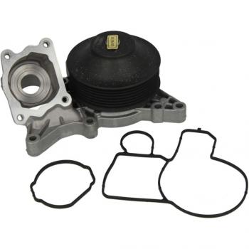 Bomba de agua HEPU P418 con polea para correa poli V, incluye kit de juntas mecánicas, compatible con BMW X5, X6 y 7