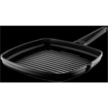 Castey - Grill Inducción 27 cm Mango Negro