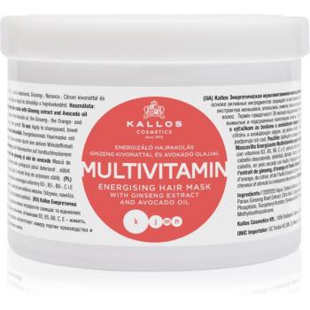 Mascarilla Capilar Energizante Multivitamin Kallos Cosmetics 500 ml