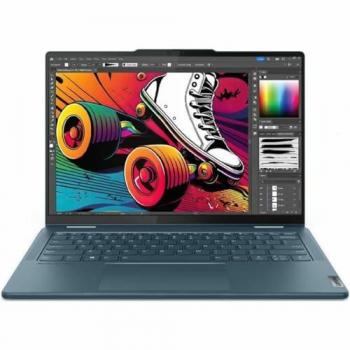 Laptop 2-en-1 Lenovo Yoga 7 de 14 con Intel Core Ultra 7, 16 GB RAM, 512 GB SSD, Pantalla Táctil WUXGA, Azul