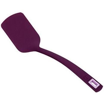 Bergner Espátula de Cocina, Nailon, Morado, 36 cm