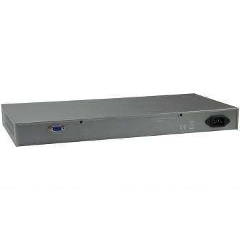 LevelOne 28-Port L3 Lite Managed Gigabit PoE Switch with 24 PoE Outputs and 4 x 10-Gigabit SFP+ (185W)