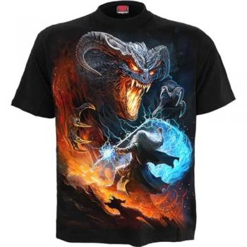 Spiral Kids Infernal Duel T-Shirt - Black Multicolor - Sizes 116/122 to 176