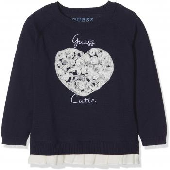 GUESS K83r01z1lj0, Sudadera para Niñas, Azul