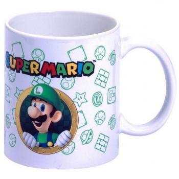 Nintendo Super Mario Luigi Mug and Piggy Bank Set