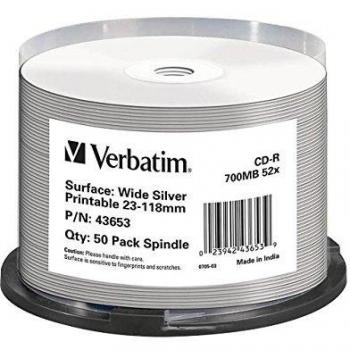 Verbatim CD-R X 50-700 MB - Memoria, 43653