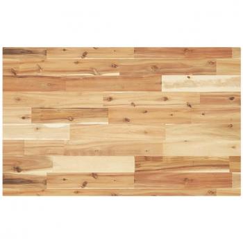 Tablero Escritorio Madera Maciza Acacia Sin Tratar 140x50x4 Cm Marrón