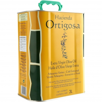 Hacienda Ortigosa, Aceite de Oliva Virgen Extra Puro - 3 Litros
