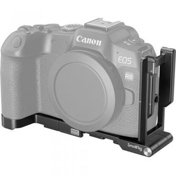 SmallRig 4211 Foldable L-Bracket for Canon EOS R8 - Versatile Arca-Swiss Compatible Camera Support