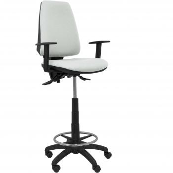 Taburete Elche S Bali Gris Claro con Brazos Regulables