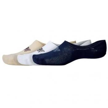 Calcetines New Balance Ultra Low No Show Multicolor Pack 3 Invisibles Hombre