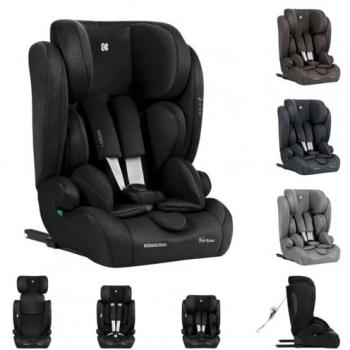 Silla de Auto para Bebé Kikkaboo I-Cross i-Size con Isofix y Top Tether (76-150 cm)