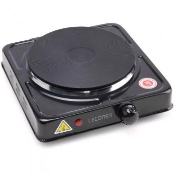 Placa de Cocina Eléctrica 1500 W - 1 Fuego Sin Inducción