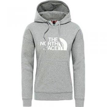 The North Face Light Drew Peak Eu - Sudadera con capucha para mujer, color TNF gris claro jaspeado, tamaño medium