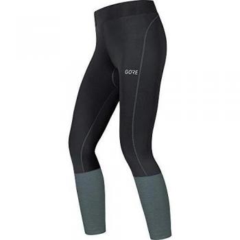 GORE WEAR R3 Mallas de mujer 7/8, 36, Black/Nordic Blue