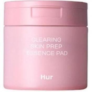 House of Hur Clearing Skin Prep Essence Pads - 70 Count Exfoliating and Hydrating Facial Treatment