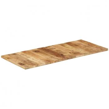 Tablero de mesa madera maciza de mango 25-27 mm 140x60 cm