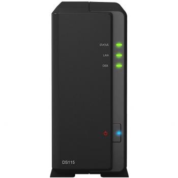 Synology DS115 1 Bay escritorio NAS Enclosure