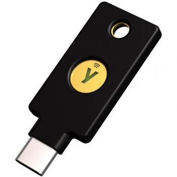 Llave de Seguridad Yubico C NFC - USB-C y FIDO2 con Autenticación de Dos Factores