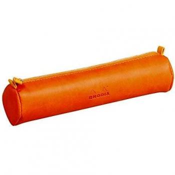 Estuche Redondo Rhodiarama Naranja Mandarina