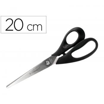 Q-Connect KF01227 Tijera de Oficina Inoxidable 20 cm Blister
