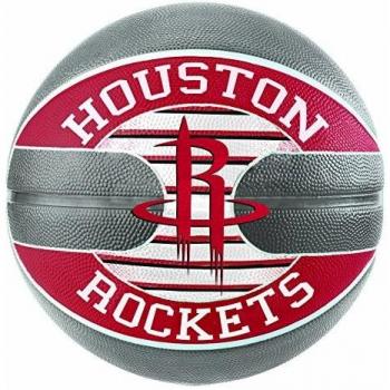 Spalding NBA Team Houston Rockets 83-589Z Balón de Baloncesto, Unisex, Multicolor, 7