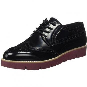Mariamare 61267 - Zapatos de cordones Oxford para mujer, color Negro