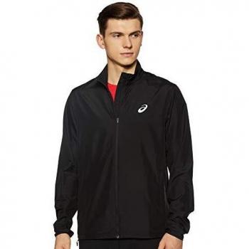 ASICS Silver Jacket Chaqueta, Hombre, Performance Black, S