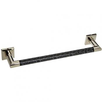 Pomdor - Toallero timeless pvd niquel brillo - negro deco heritage