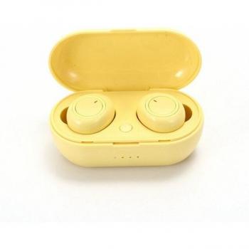 Auriculares Inalámbricos Y50 TWS con Bluetooth V5.0, Control Táctil Inteligente, Estéreo HD, Deportivos con Micrófono y Caja de Carga